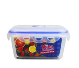 King Rectangle Storage Box 0.8Ltr