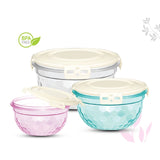 Diamond Airtight Bowl 3 Pcs set