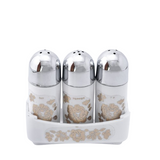 Salt Pepper 3 Pcs With Stand